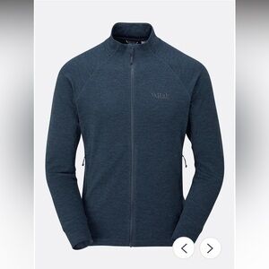 RAB MENS NEXUS FULL ZIP JACKET MENS MEDIUM